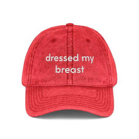 dressed my breast