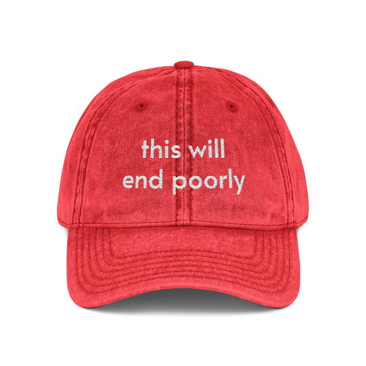 This will end poorly