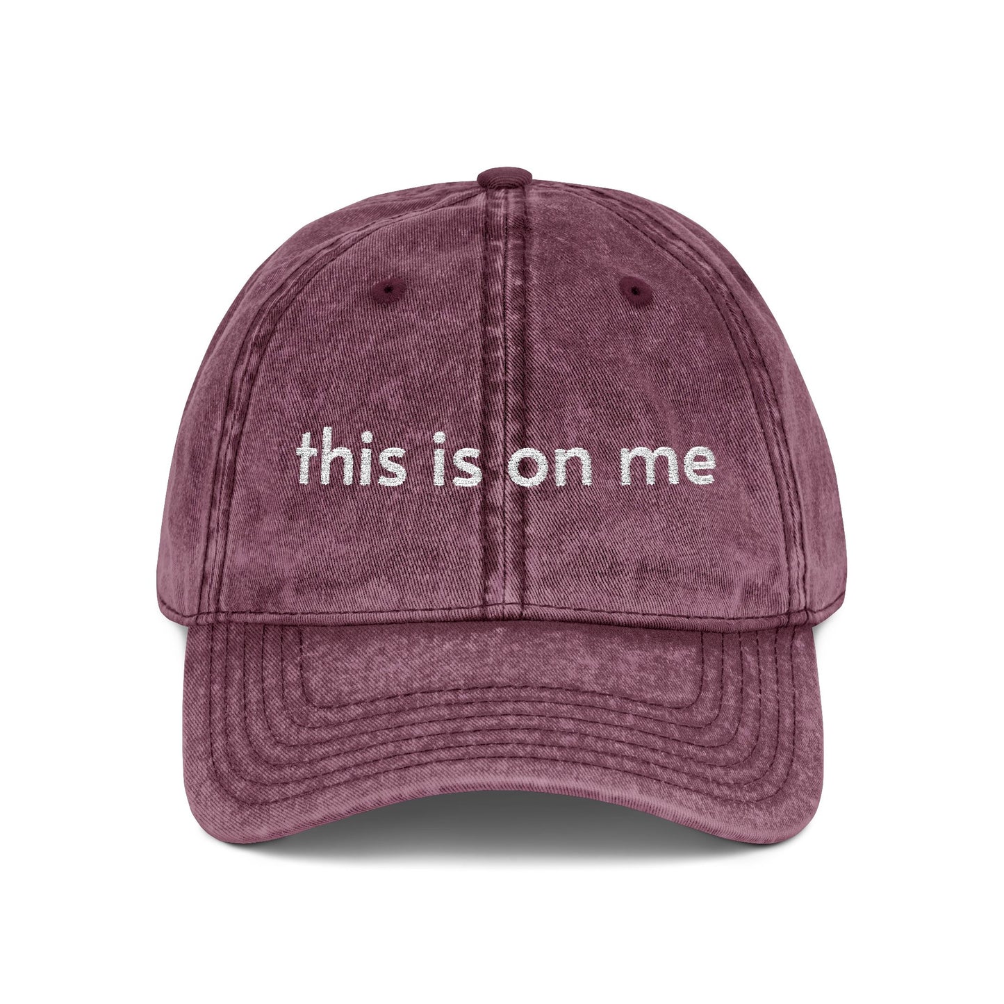 This is on me