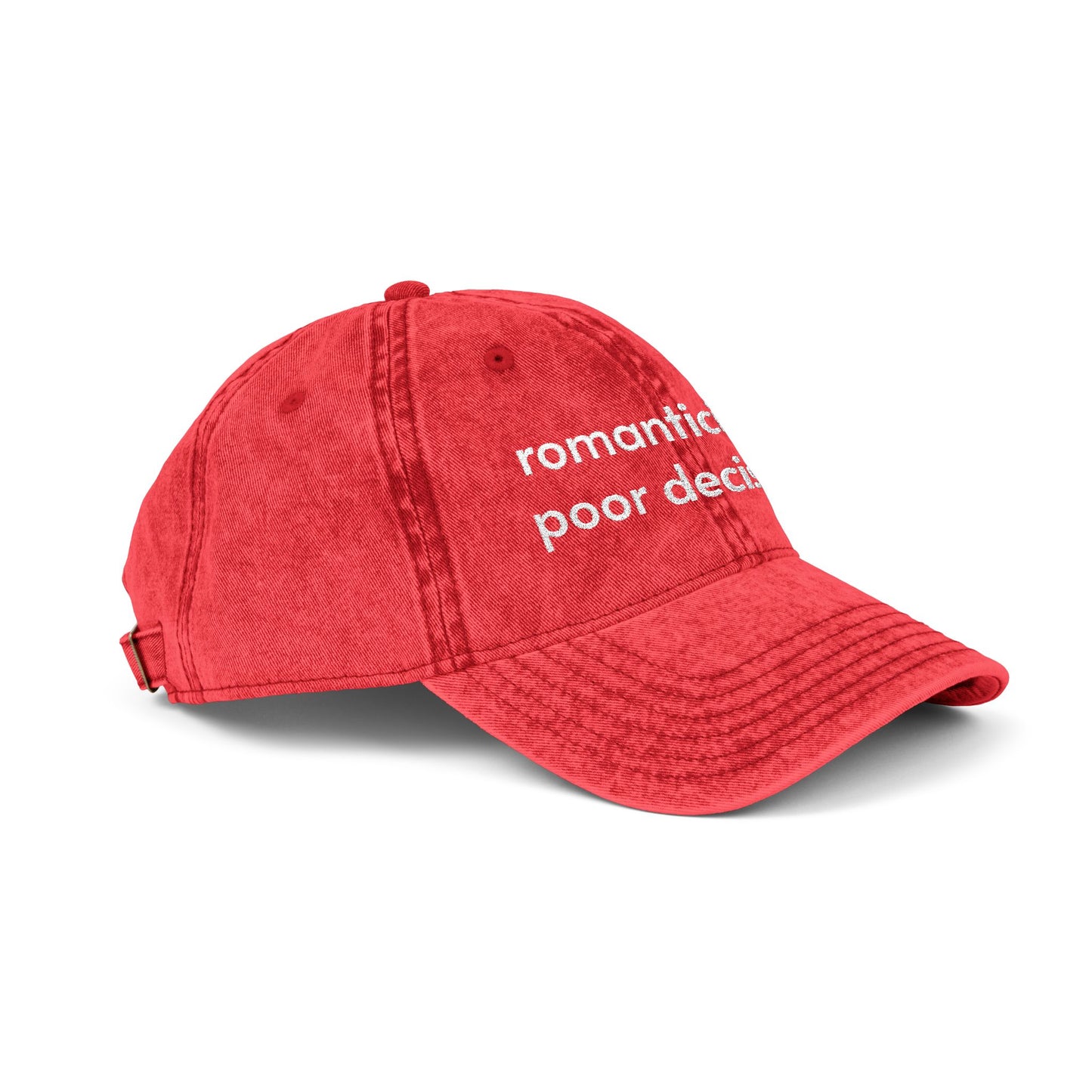 Romanticizing poor decisions